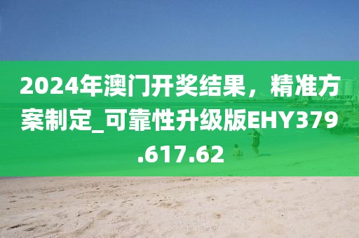 2024年澳门开奖结果，精准方案制定_可靠性升级版EHY379.617.62