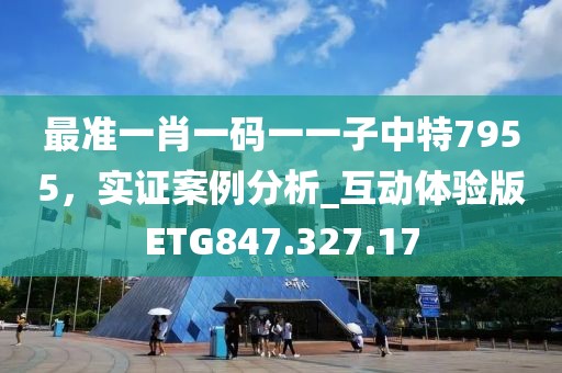 最准一肖一码一一子中特7955，实证案例分析_互动体验版ETG847.327.17