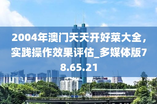 2004年澳门天天开好菜大全，实践操作效果评估_多媒体版78.65.21