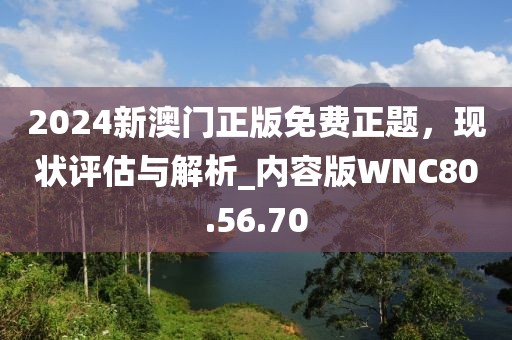2024新澳门正版免费正题，现状评估与解析_内容版WNC80.56.70