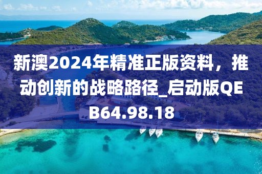 新澳2024年精准正版资料，推动创新的战略路径_启动版QEB64.98.18