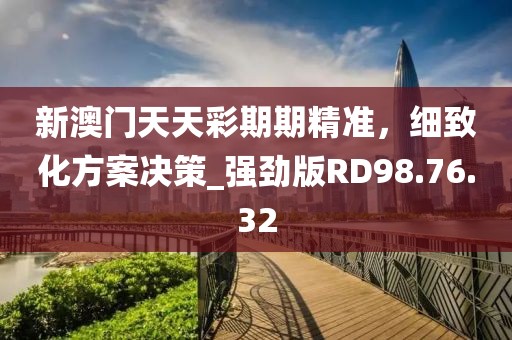 新澳门天天彩期期精准，细致化方案决策_强劲版RD98.76.32