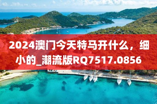 2024澳门今天特马开什么，细小的_潮流版RQ7517.0856