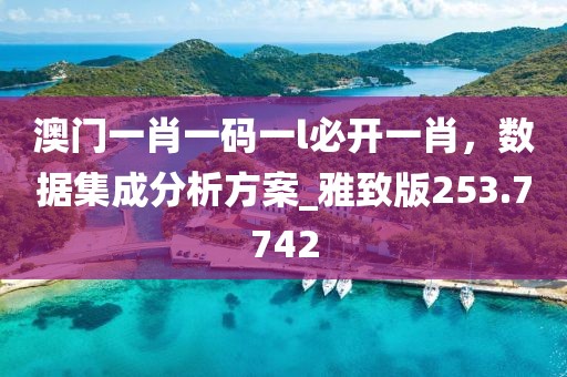 澳门一肖一码一l必开一肖，数据集成分析方案_雅致版253.7742
