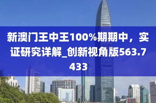 新澳门王中王100%期期中，实证研究详解_创新视角版563.7433