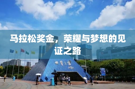 马拉松奖金，荣耀与梦想的见证之路