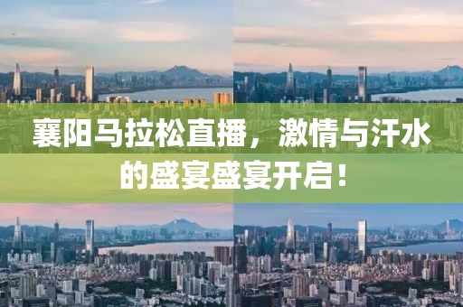 襄阳马拉松直播，激情与汗水的盛宴盛宴开启！