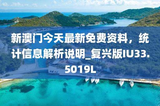 新澳门今天最新免费资料，统计信息解析说明_复兴版IU33.5019L