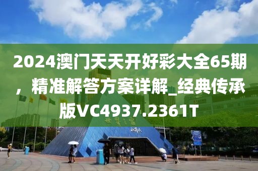 2024澳门天天开好彩大全65期，精准解答方案详解_经典传承版VC4937.2361T