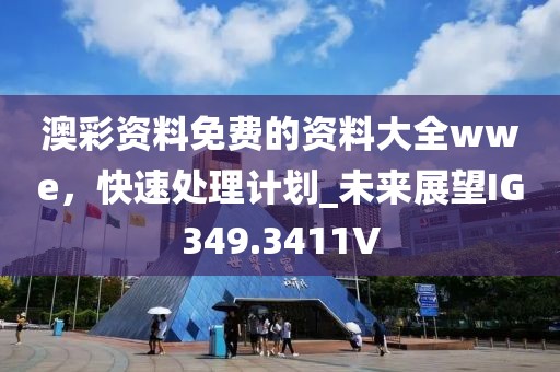 澳彩资料免费的资料大全wwe，快速处理计划_未来展望IG349.3411V