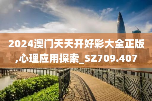 2024澳门天天开好彩大全正版,心理应用探索_SZ709.407
