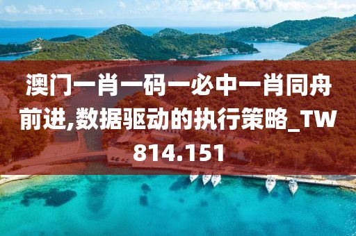 澳门一肖一码一必中一肖同舟前进,数据驱动的执行策略_TW814.151