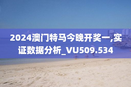 2024澳门特马今晚开奖一,实证数据分析_VU509.534