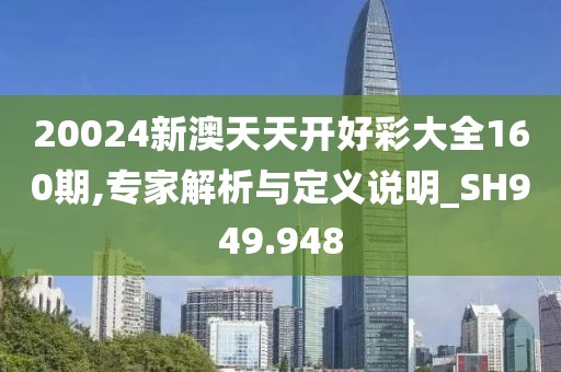 20024新澳天天开好彩大全160期,专家解析与定义说明_SH949.948