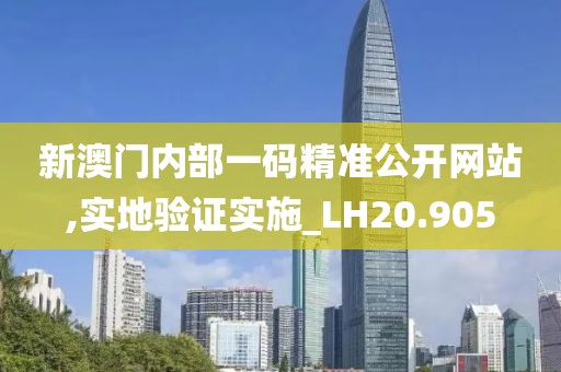 新澳门内部一码精准公开网站,实地验证实施_LH20.905
