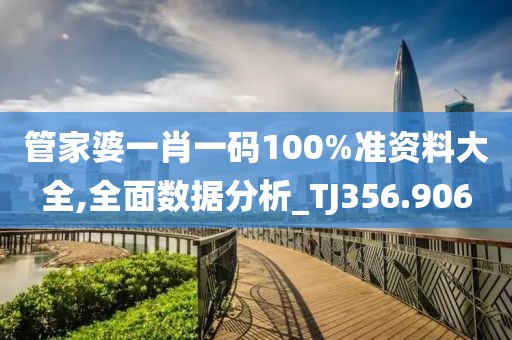 管家婆一肖一码100%准资料大全,全面数据分析_TJ356.906