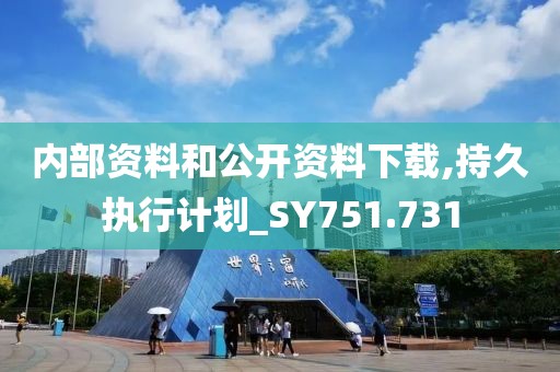 内部资料和公开资料下载,持久执行计划_SY751.731