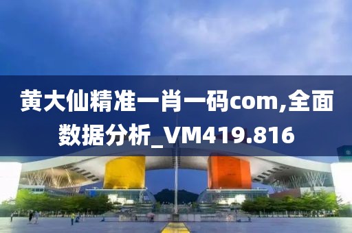 黄大仙精准一肖一码com,全面数据分析_VM419.816