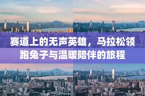 赛道上的无声英雄，马拉松领跑兔子与温暖陪伴的旅程