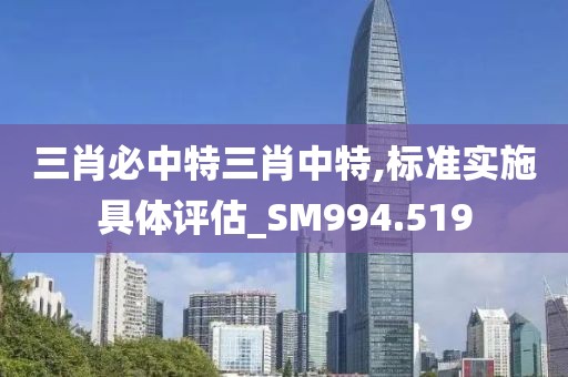 三肖必中特三肖中特,标准实施具体评估_SM994.519