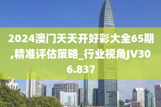 2024澳门天天开好彩大全65期,精准评估策略_行业视角JV306.837