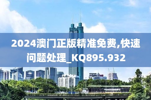 2024澳门正版精准免费,快速问题处理_KQ895.932
