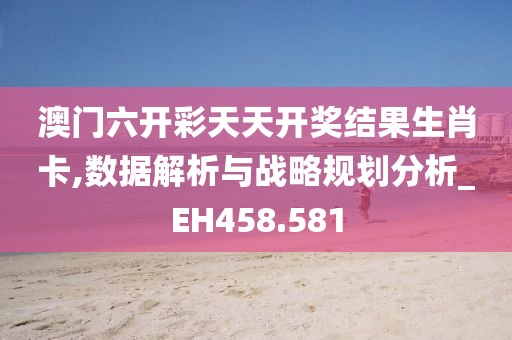 澳门六开彩天天开奖结果生肖卡,数据解析与战略规划分析_EH458.581