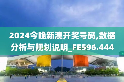 2024今晚新澳开奖号码,数据分析与规划说明_FE596.444
