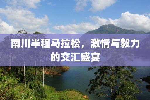 南川半程马拉松，激情与毅力的交汇盛宴