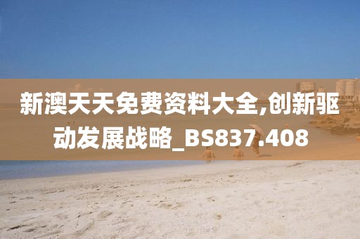 新澳天天免费资料大全,创新驱动发展战略_BS837.408
