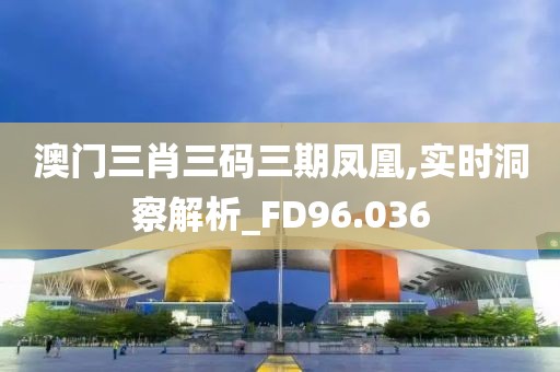 澳门三肖三码三期凤凰,实时洞察解析_FD96.036