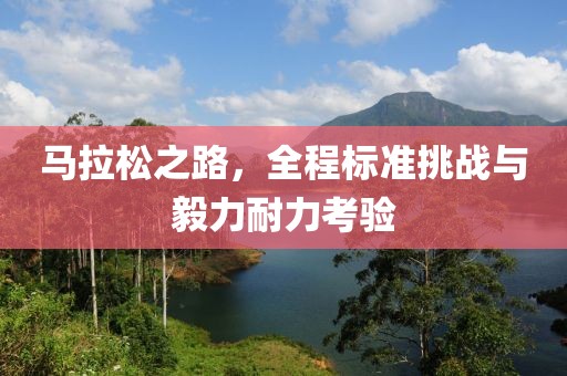 马拉松之路，全程标准挑战与毅力耐力考验