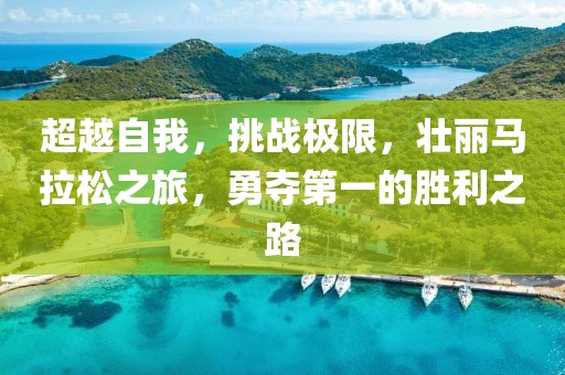 超越自我，挑战极限，壮丽马拉松之旅，勇夺第一的胜利之路