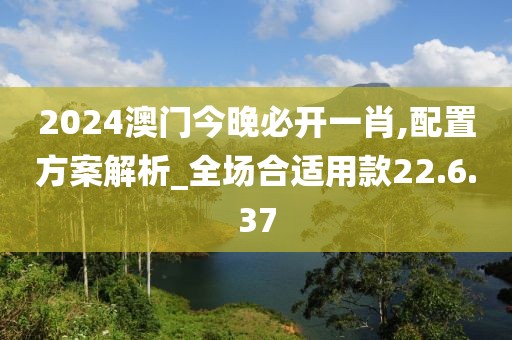 2024澳门今晚必开一肖,配置方案解析_全场合适用款22.6.37