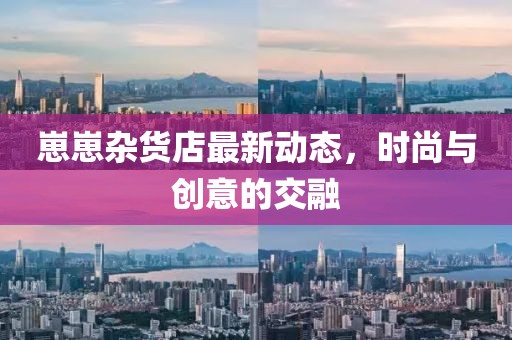 崽崽杂货店最新动态，时尚与创意的交融