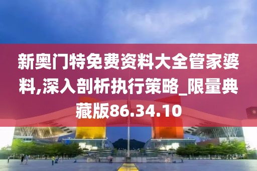 新奥门特免费资料大全管家婆料,深入剖析执行策略_限量典藏版86.34.10
