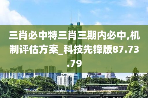 三肖必中特三肖三期内必中,机制评估方案_科技先锋版87.73.79