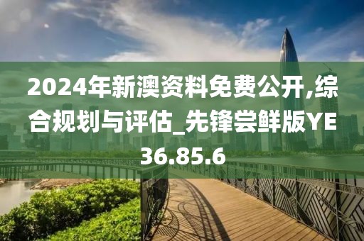 2024年新澳资料免费公开,综合规划与评估_先锋尝鲜版YE36.85.6