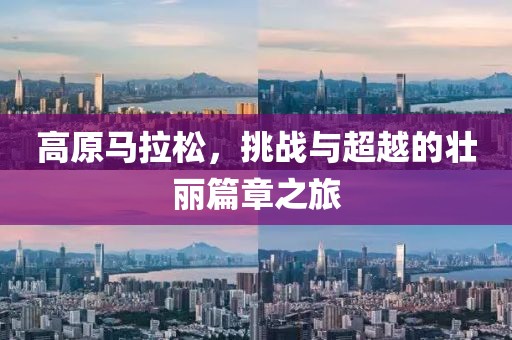 高原马拉松，挑战与超越的壮丽篇章之旅