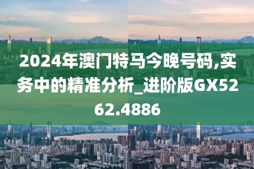 2024年澳门特马今晚号码,实务中的精准分析_进阶版GX5262.4886