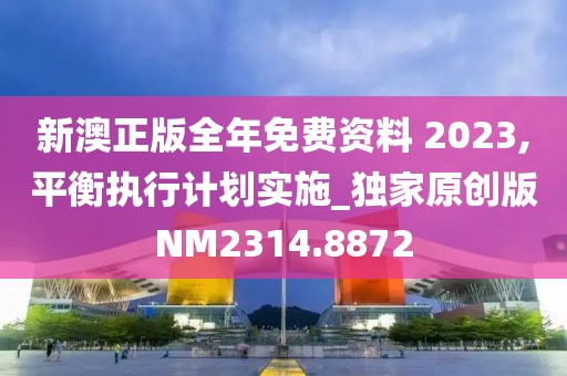 新澳正版全年免费资料 2023,平衡执行计划实施_独家原创版NM2314.8872
