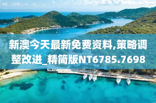 新澳今天最新免费资料,策略调整改进_精简版NT6785.7698