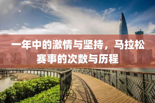一年中的激情与坚持，马拉松赛事的次数与历程