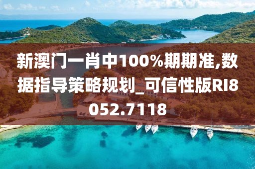 新澳门一肖中100%期期准,数据指导策略规划_可信性版RI8052.7118