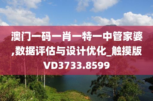 澳门一码一肖一特一中管家婆,数据评估与设计优化_触摸版VD3733.8599