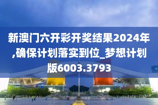 新澳门六开彩开奖结果2024年,确保计划落实到位_梦想计划版6003.3793