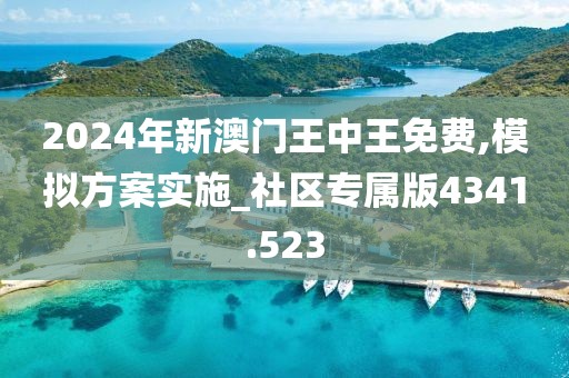2024年新澳门王中王免费,模拟方案实施_社区专属版4341.523