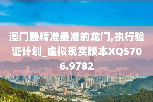 澳门最精准最准的龙门,执行验证计划_虚拟现实版本XQ5706.9782