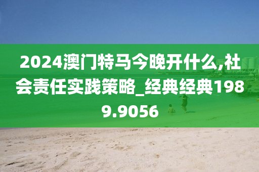 2024澳门特马今晚开什么,社会责任实践策略_经典经典1989.9056