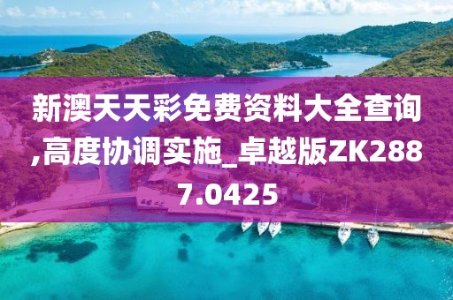 新澳天天彩免费资料大全查询,高度协调实施_卓越版ZK2887.0425